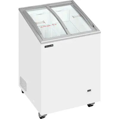 Tefcold Mraznička pultová  prosklené oblé víko IC102SCEB