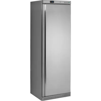 Tefcold Skříň mrazicí  plné dveře, nerez UF 400 VS