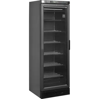 Tefcold Skříň mrazící UFSC371G Black L/H