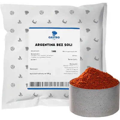 Gastro line Směs grilovací - Argentina bez soli 1 kg