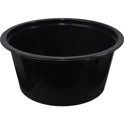 Miska zatavovací 350ml průměr 115mm 1-dílná černá polévková (500ks)