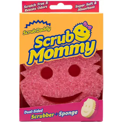 Scrub Daddy Houbička Scrub Mommy Pink Single růžová