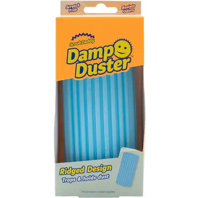 Scrub Daddy Houbička na utírání prachu Damp Duster (modrá)