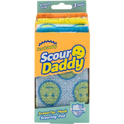 Scrub Daddy Polštářky čisticí - Scour Daddy (3 ks)
