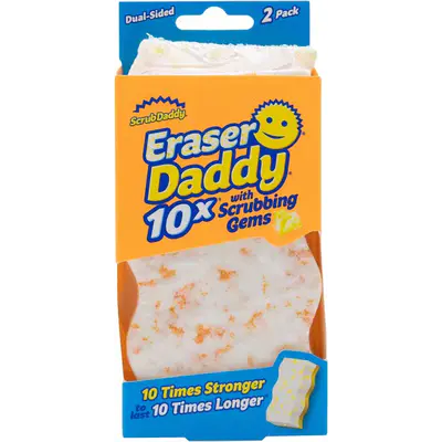 Scrub Daddy Houbičky zázračné -  Eraser Daddy 10x (2 ks)