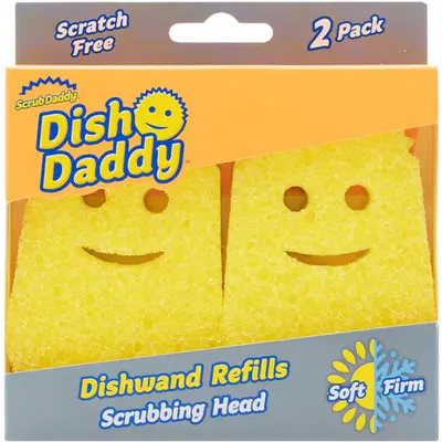 Scrub Daddy Houbičky náhradní Dish Daddy -   (2ks)