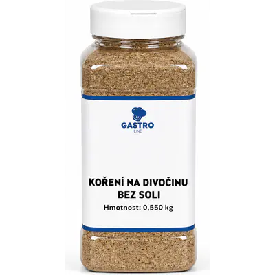 Gastro line Koření na divočinu bez soli 550 g dóza