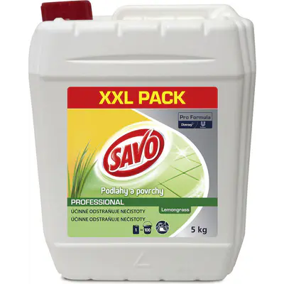 Savo PF All Purpose Cleaner Lemongrass 5kg - Univerzální prostředek na podlahy a povrchy
