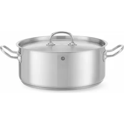 HENDI Hrnec s poklicí, Kitchen Line, 7,3L, ⌀280x(H)120mm