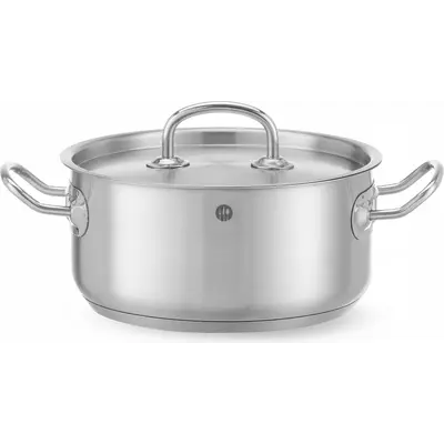 HENDI Hrnec s poklicí, Kitchen Line, 2,9L, ⌀200x(H)95mm