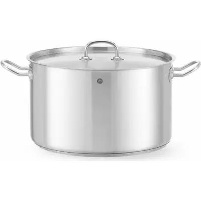 HENDI Hrnec střední s poklicí, Kitchen Line, 15L, ⌀320x(H)190mm
