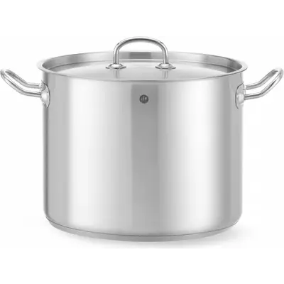 HENDI Hrnec vysoký s poklicí, Kitchen Line, 13,5L, ⌀280x(H)220mm