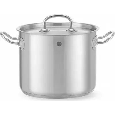 HENDI Hrnec vysoký s poklicí, Kitchen Line, 5L, ⌀200x(H)160mm