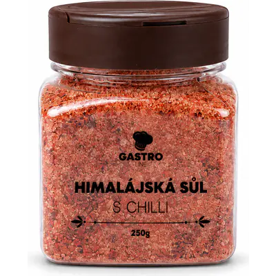 Gastro line Himalájská sůl s chilli 250 g dóza