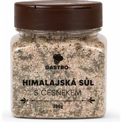 Gastro line Himalájská sůl s medvědím česnekem 250 g dóza