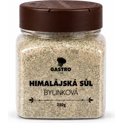 Gastro line Himalájská sůl bylinková 250 g dóza
