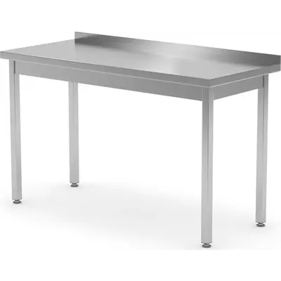HENDI Stůl se zadní deskou – šroubovaný, Profi Line, 1000x600x850mm
