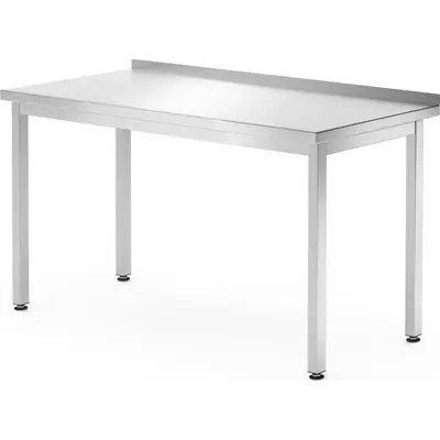HENDI Stůl se zadní deskou – šroubovaný, Profi Line, 1400x600x850mm