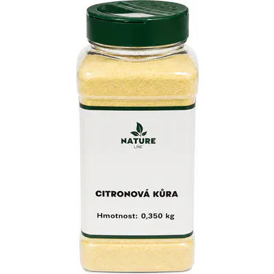 Nature line Citronová kůra mletá 350g - dóza