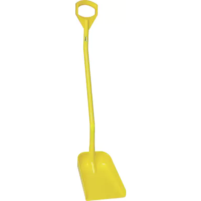 Vikan Lopata, dlouhá rukojeť, malá plocha - žlutá