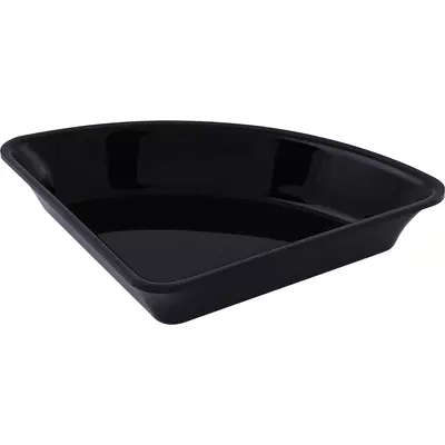 DUPONT Tác plexi 1/4 kruh 265x 90°x50 černý