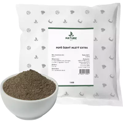 Nature line Pepř černý mletý extra 1 kg