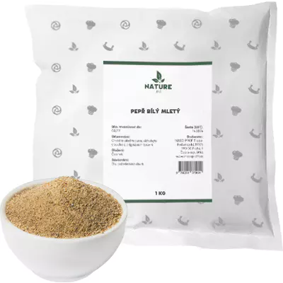 Nature line Pepř bílý mletý 1 kg