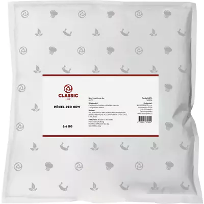 Classic line PÖKEL RED NEW 6,6 kg