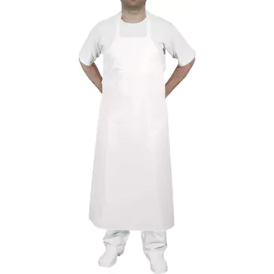 Zástěra Gumotex bílá - slabá