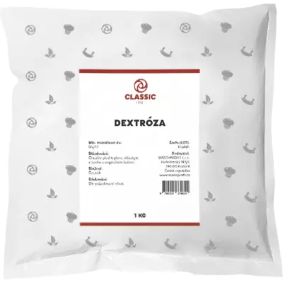 Classic line Dextróza 1 kg, hroznový cukr