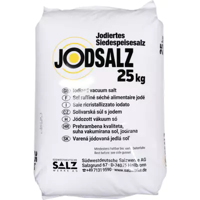 Sůl solivarská jemná s jódem