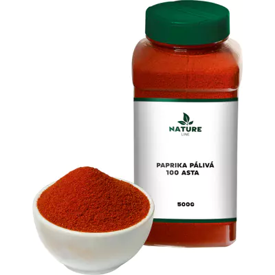 Nature line Paprika pálivá 100 ASTA 500g dóza