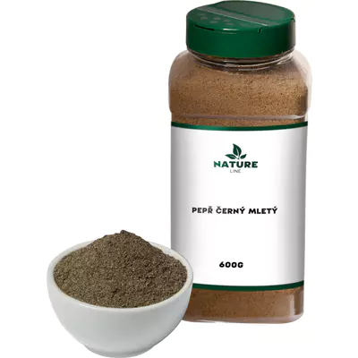 Nature line Pepř černý mletý 600g