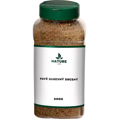 Nature line Pepř barevný drcený 600g