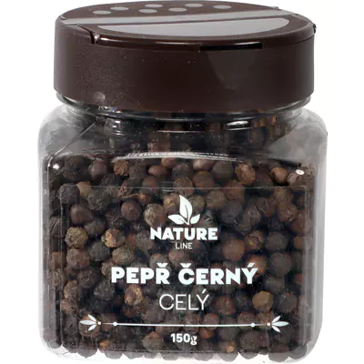 Nature line Pepř černý celý 150g