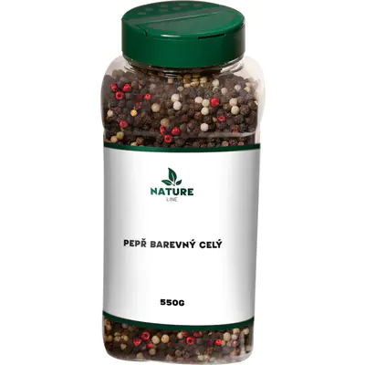 Nature line Pepř barevný celý 550g