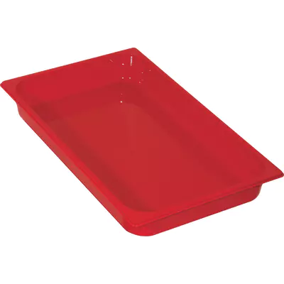 Gastronorm GN 1/1 (h=65 mm) polykarbonát červený