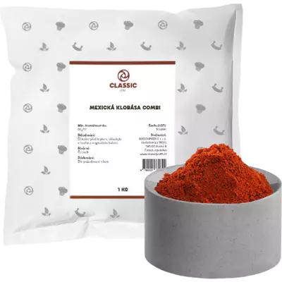 Classic line Mexická klobása combi 1 kg