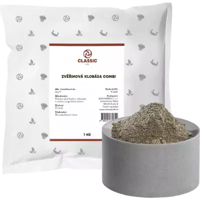 Classic line Zvěřinová klobása combi 1 kg