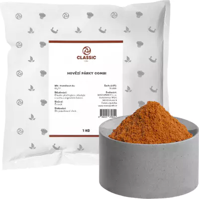 Classic line Hovězí párky combi 1 kg