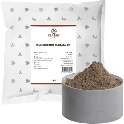 Classic line Krušnohorská klobása TN 1 kg
