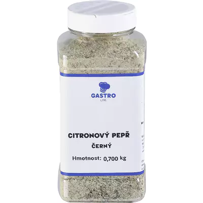 Gastro line Citronový pepř černý 700 g dóza
