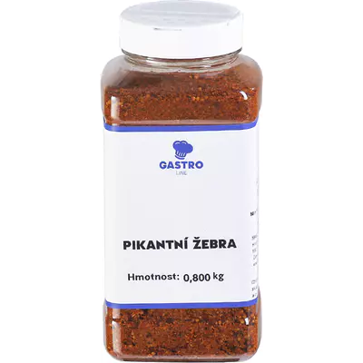 Gastro line Pikantní žebra 800 g dóza