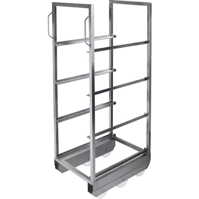 Vozík na přepravky 620x460 mm 4 patra