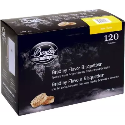 Bradley Smoker Olše udicí brikety 120ks