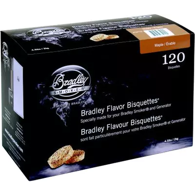 Bradley Smoker Javor udicí brikety 120ks