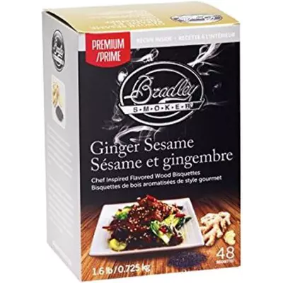 Bradley Smoker Premium Ginger Sesame udicí brikety 48ks