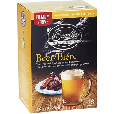 Bradley Smoker Bradley Smoker-Premium Beer udicí brikety 48ks