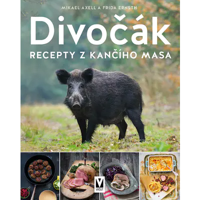Nakladatelství Jan Vašut Divočák – recepty z kančího masa