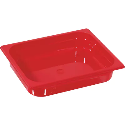 Gastronorm GN 1/2 (h=65 mm) polykarbonát červený